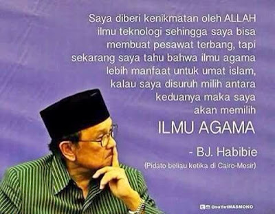 quote inspiratif BJ Habibie