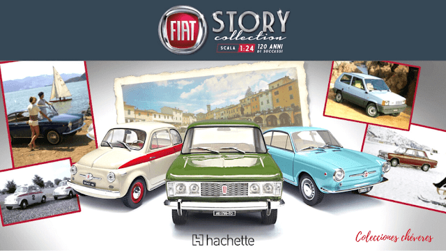 TEST Fiat Story Collection 120 anni di successi 1:24 Hachette Italia