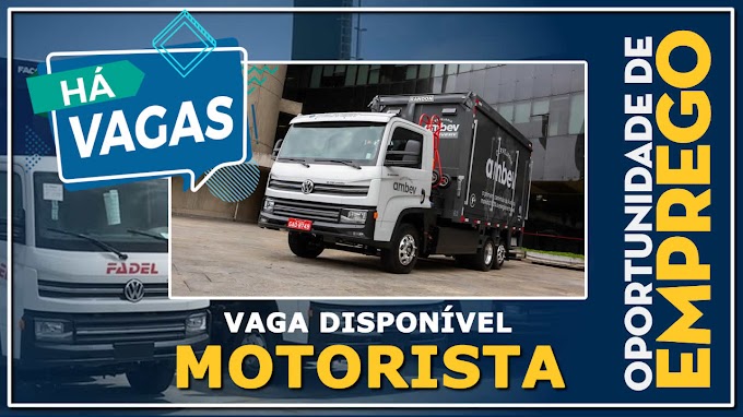 Fadel Transportes abre vagas para Motorista  categoria B