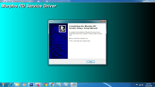 Morpho RD Service Software Download, How to Install Morpho Device in Computer,