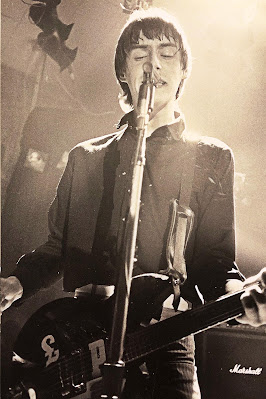 Paul Weller on stage in Detroit in 1980. Photo by Louise Smith