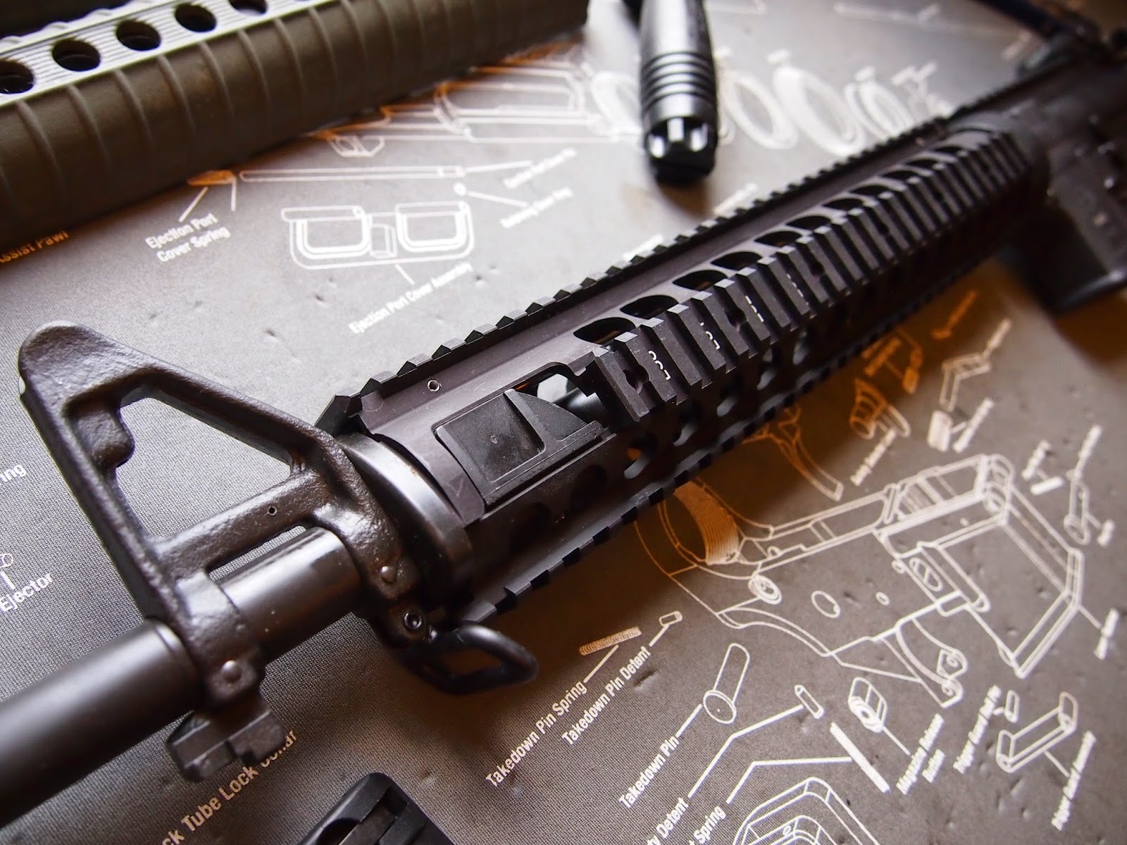 Mister Donut's Firearms Blog: Colt Canada SA20 with Drop-in Rail ...