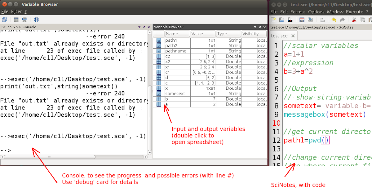 CalculiX - Free Finite Element Software: Getting Started with Scilab