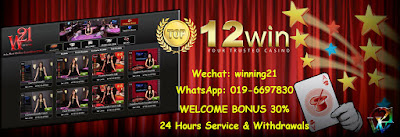 12win Mobile Online Casino Live