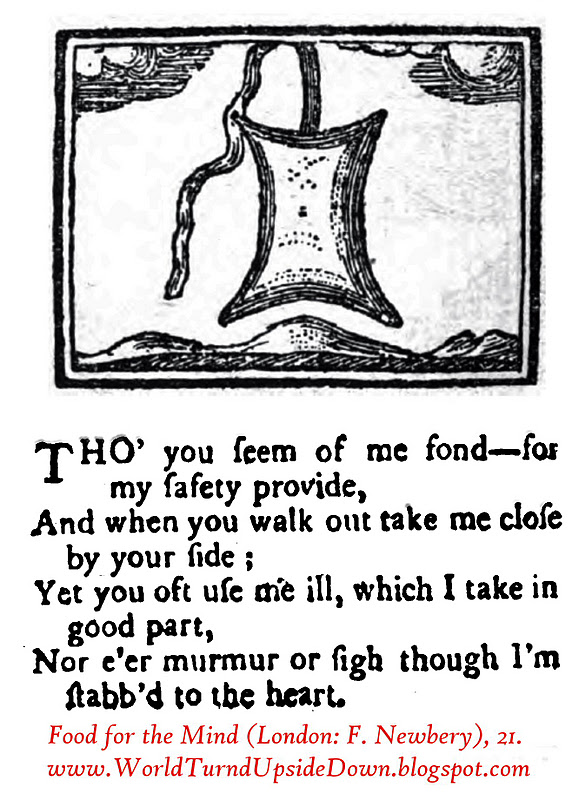 World Turn'd Upside Down Riddles for Colonial Children