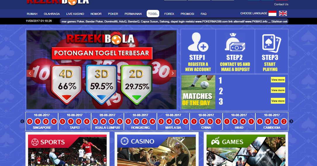 INFORMASI TERBAIK: DAFTAR SITUS JUDI TOGEL ONLINE TERPERCAYA INDONESIA