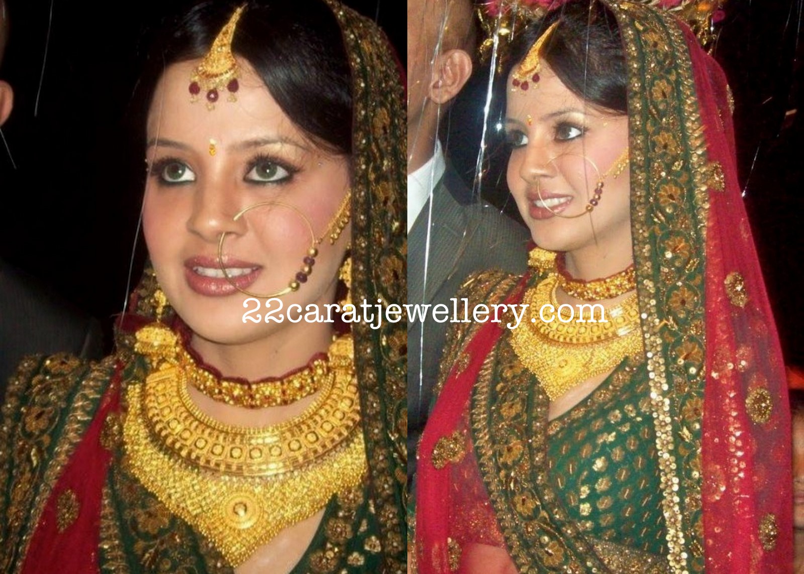 Heavy Grand Wedding Temple Jhumkas - South India Jewels