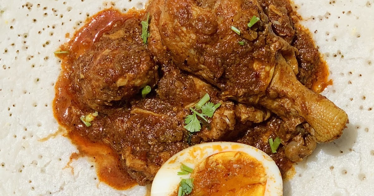 Doro Wat (Ethiopian Chicken Stew)