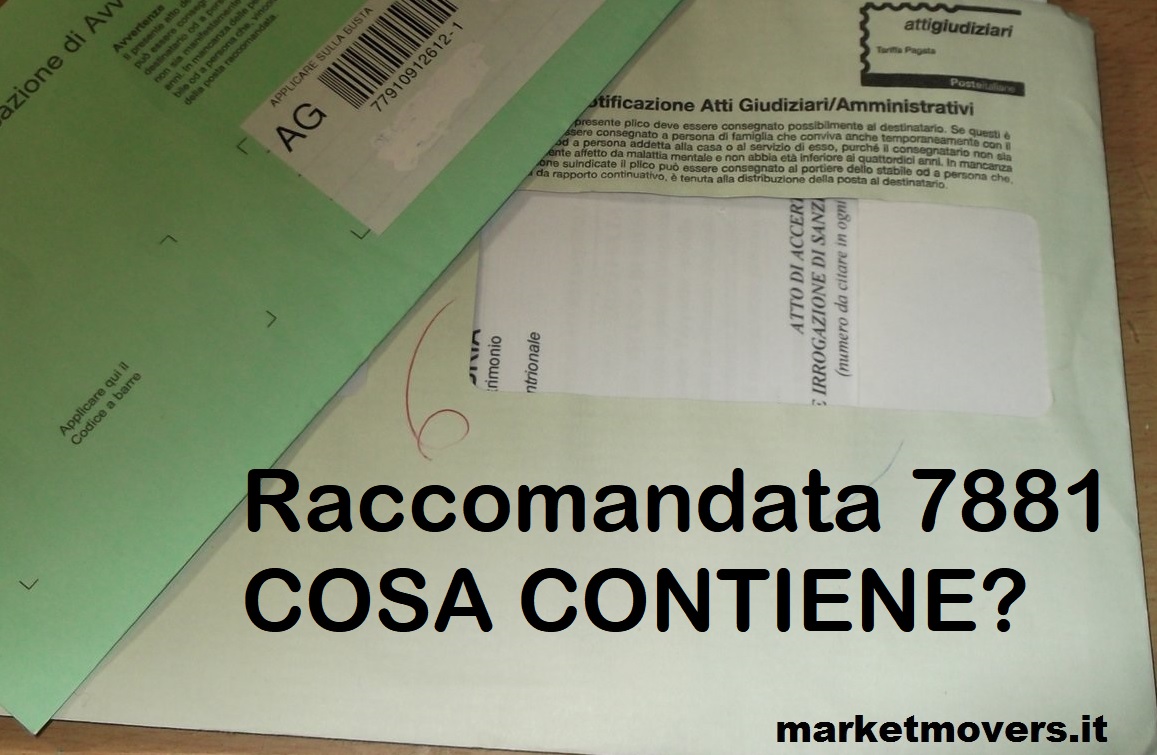 7881, si tratta di una multa? 7881, si tratta di una multa?