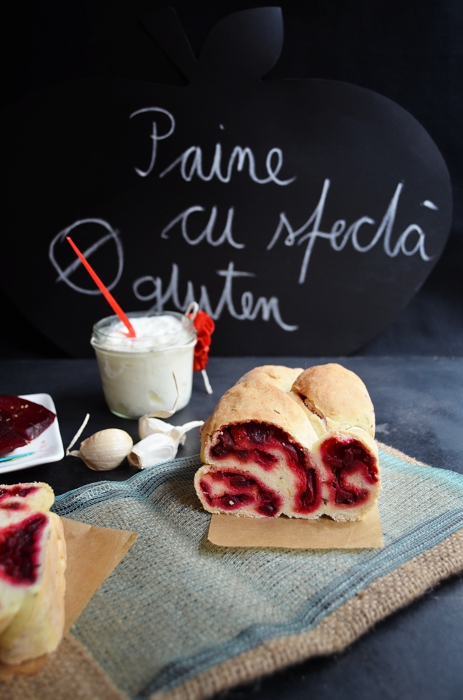 Paine cu sfecla si tarhon (fara gluten)
