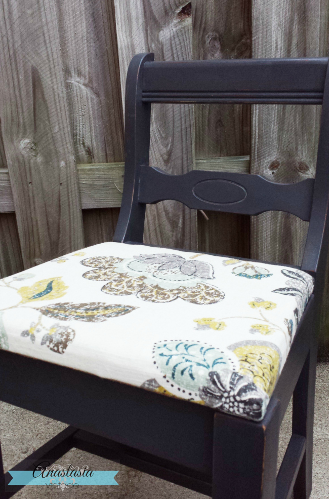 annie sloan chalk paint graphite painted chair linen upholstery