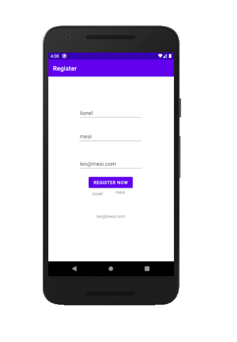 membuat aplikasi android registrasi - create android regist form app