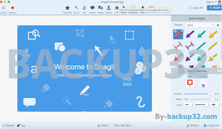 تحميل برنامج سانجيت snagit لتصوير الشاشة وعمل الشروحات بطريقه إحترافية