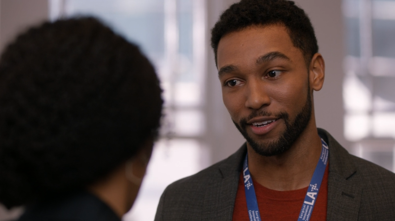 Anthony Hill on Grey's Anatomy (2020) DC's Men of the Moment