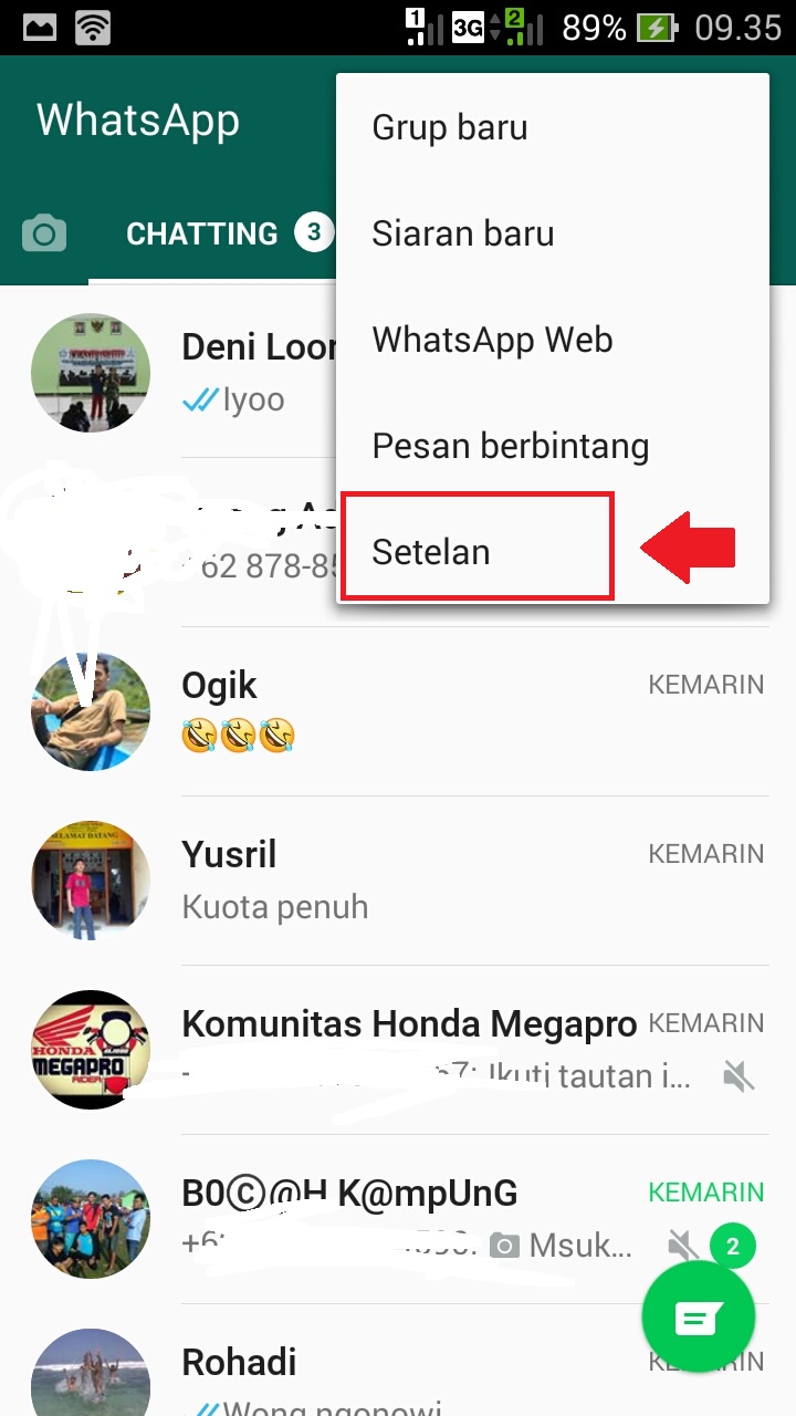 Cara Semoga Whatsapp Tidak Terlihat Online (Kelihatan