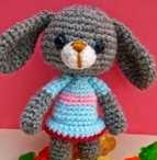 Conejo, Rabbit, Bunny, Amigurumi