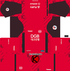 Daegu FC 2019 Kit - Dream League Soccer Kits