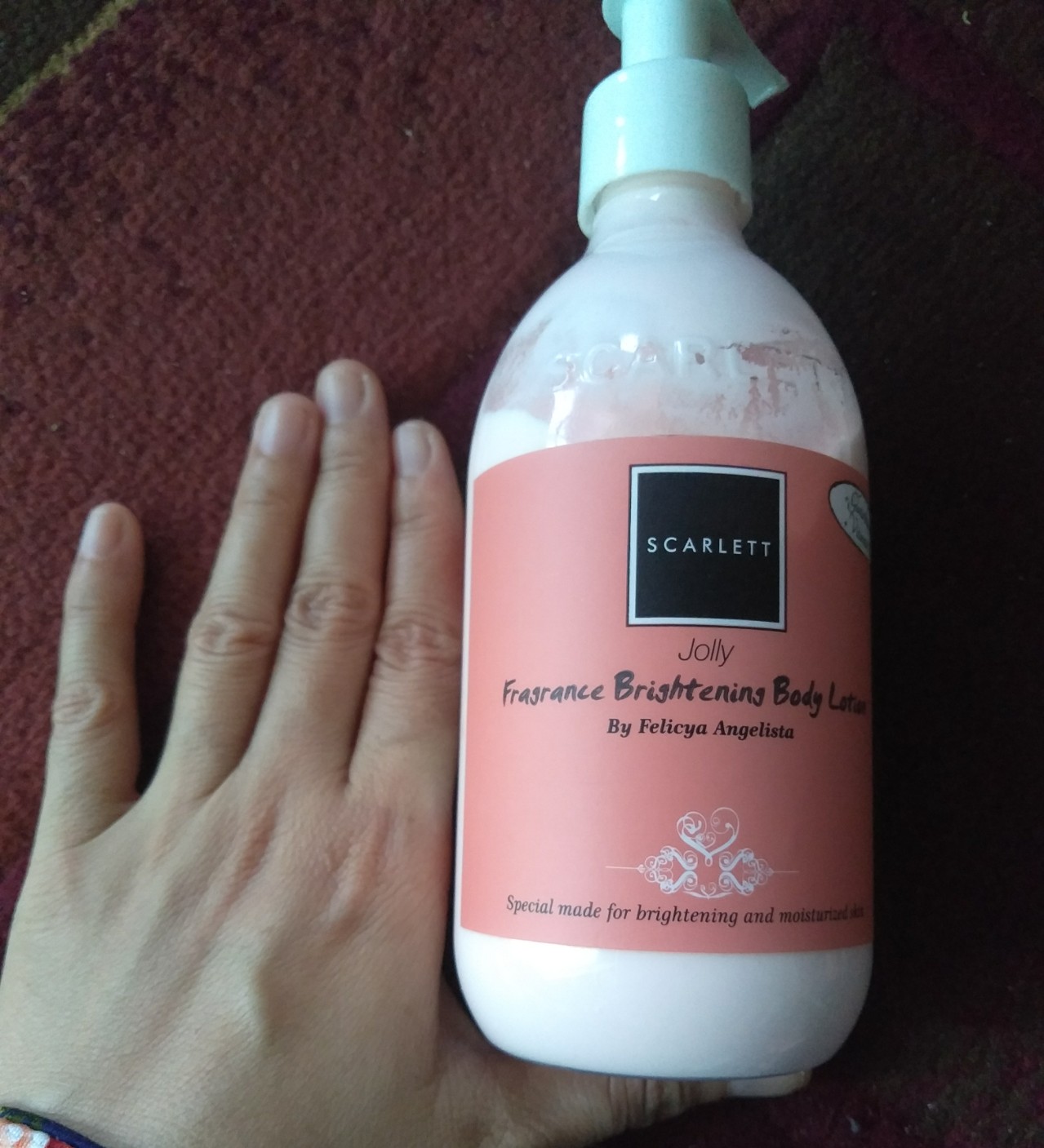 Wangi Mewah Body Lotion Scarlett Varian Jolly Elva Nasira