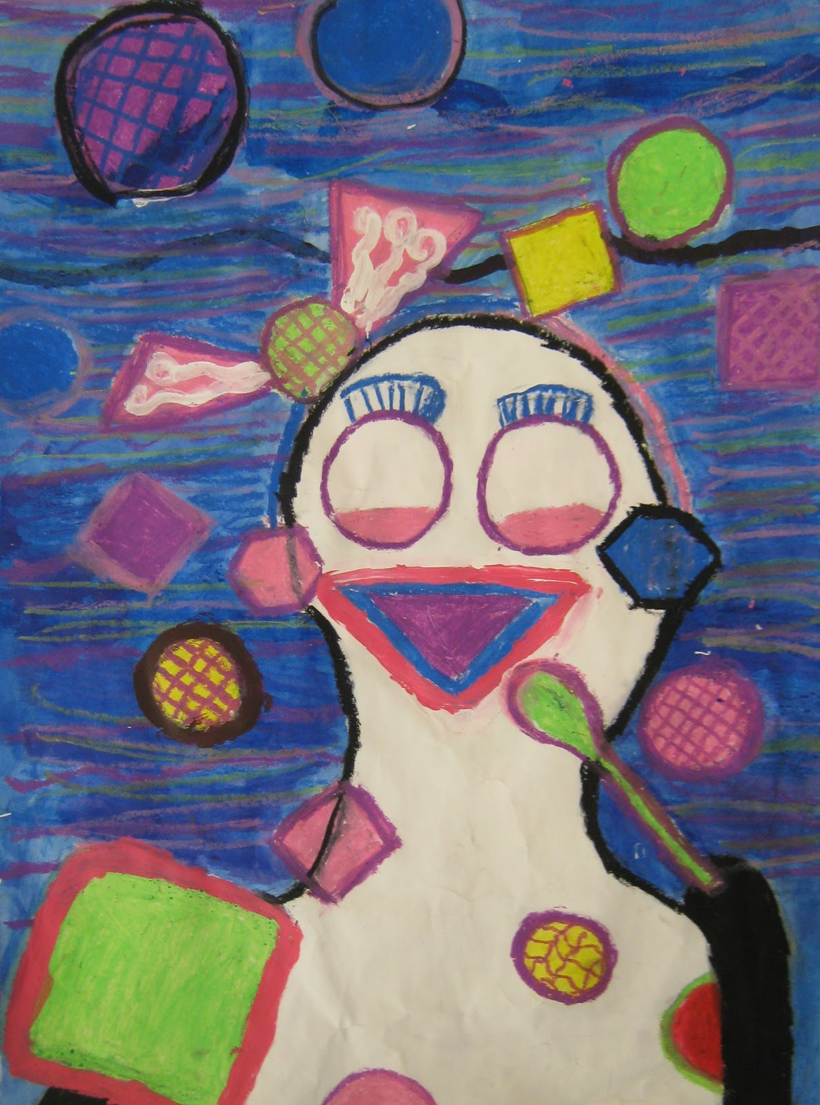 CZAR ART ED: CUBIST PORTRAITS: Cubist Portraits by 5th grade art students