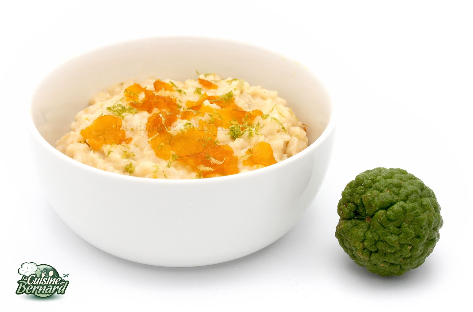 La Cuisine de Bernard Risotto au Combava et à la Poutargue