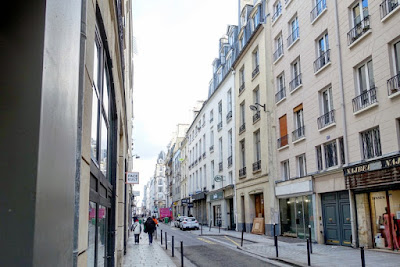 Paris Immeubles factices et fausses façades, mystification