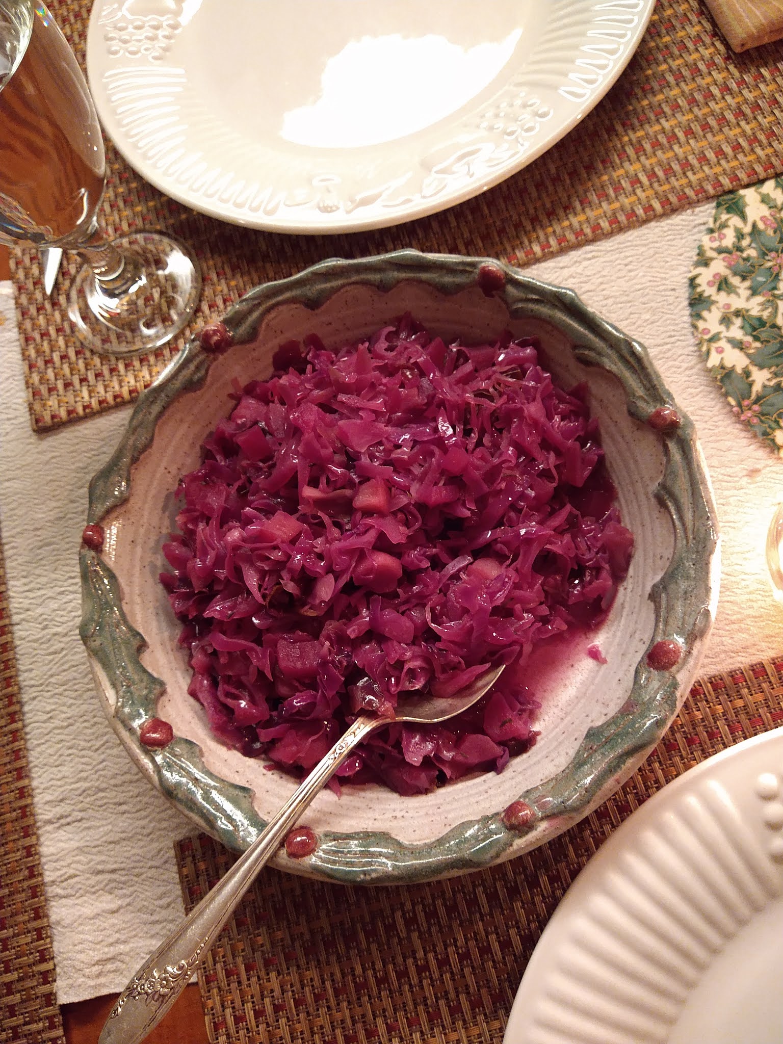 The Spice Garden Cooking With Cider Red Cabbage and Apples