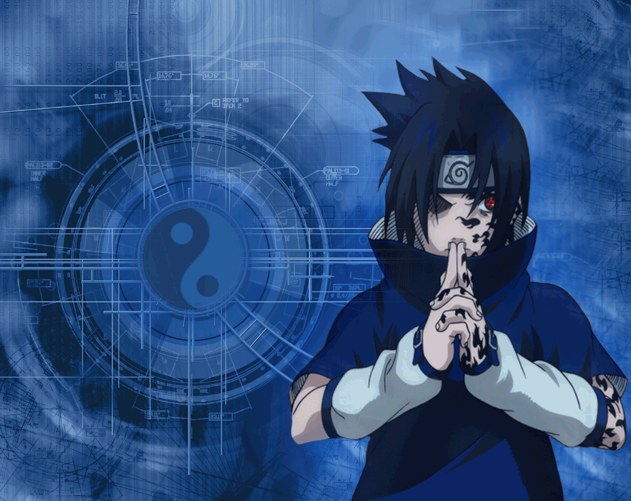 Naruto Anime Wallpapers: Uchiha Sasuke