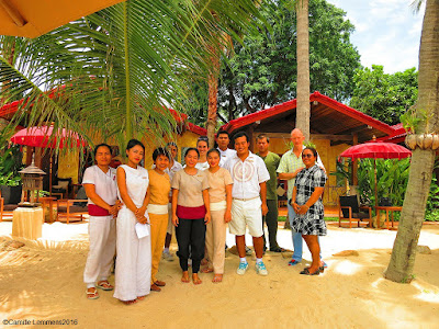 Box jelly fish awareness and prevention presentation at Zazen Boutique Resort