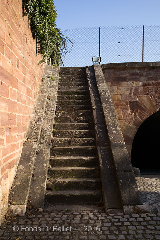 Escaliers Ouvrages Militaires Fortifications Dispositions
