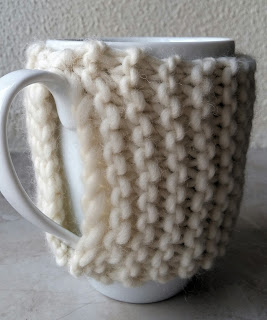 we are knitters , tricot , cache-mug , tuto