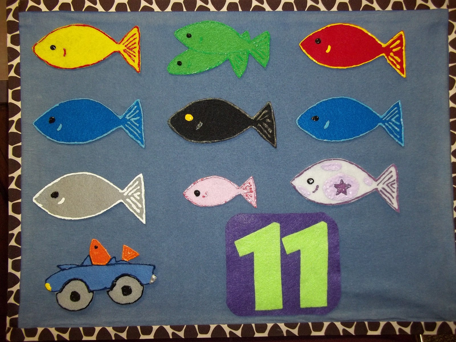 What is Bridget Reading?: #FlannelFriday: One Fish, Two Fish, Red Fish