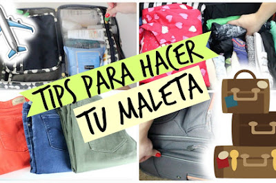 10 Consejos para organizar tu maleta de viaje