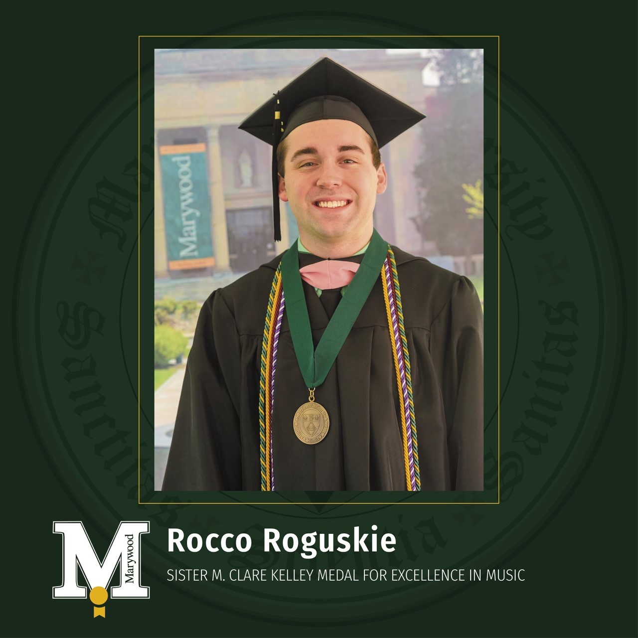Shenandoah Valley/Marywood University Grad Presented with Medal of