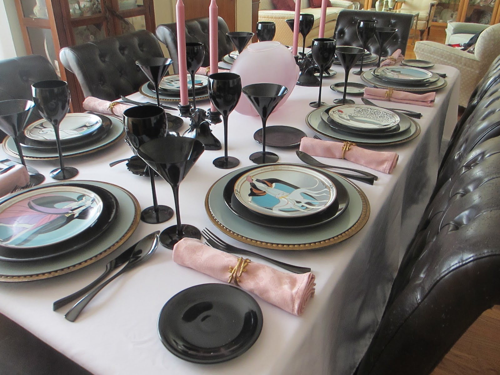 The Guest Art Deco Tablescape