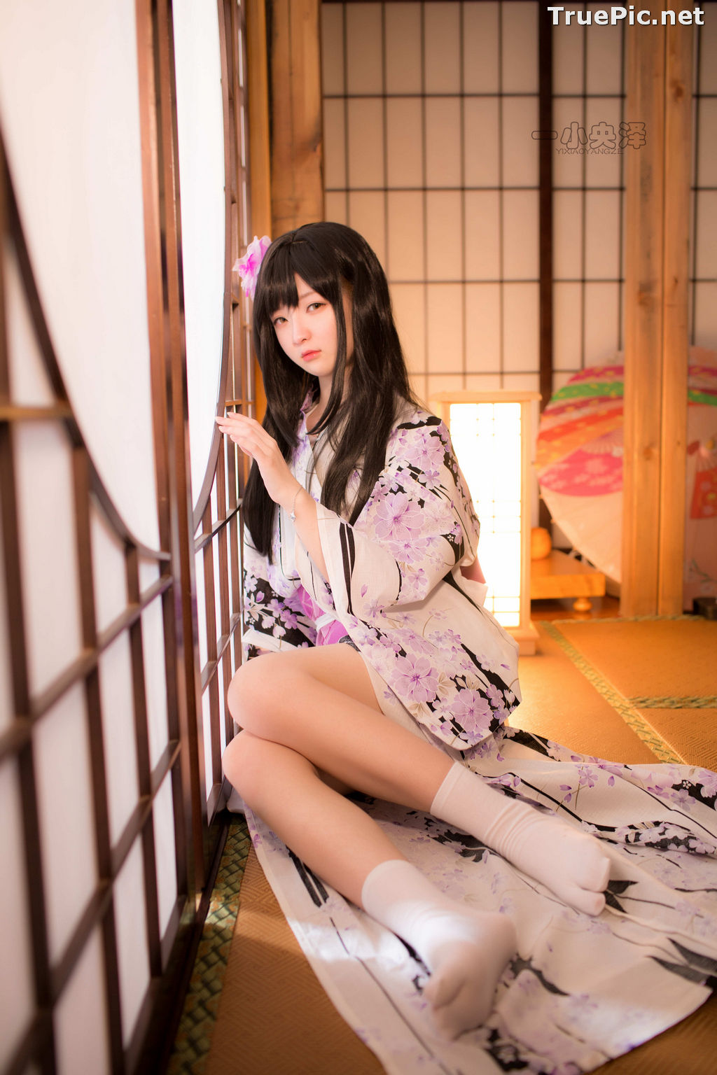 Image Coser@一小央泽 (yixiaoyangze) - Chinese Cute Model - Sexy Kendo Girl - TruePic.net - Picture-40