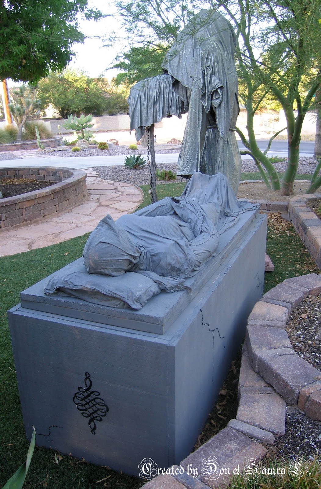 Paper Talk With Samra Monster Mud Halloween Statues Beloved Tombstone and it's Guardians