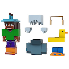 Minecraft Fluffy Earmuffs + Inflatable Ducky Creator Series Figure