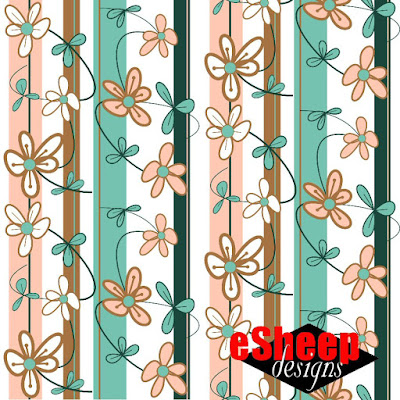 Floral Vines by Day by eSheep Designs