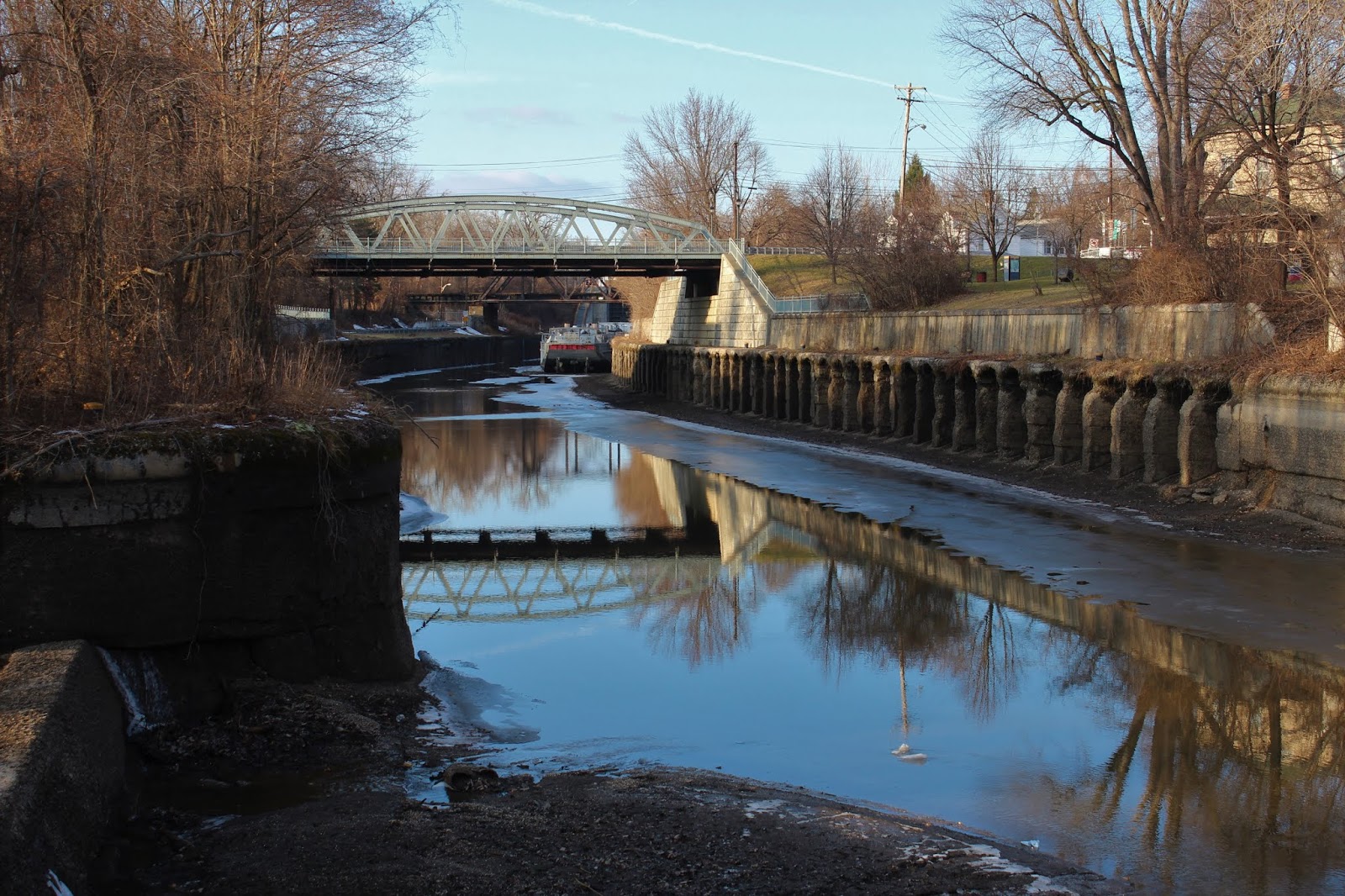 Walking Man 24 7 Old Champlain Canal Towpath(Waterford, Saratoga County)