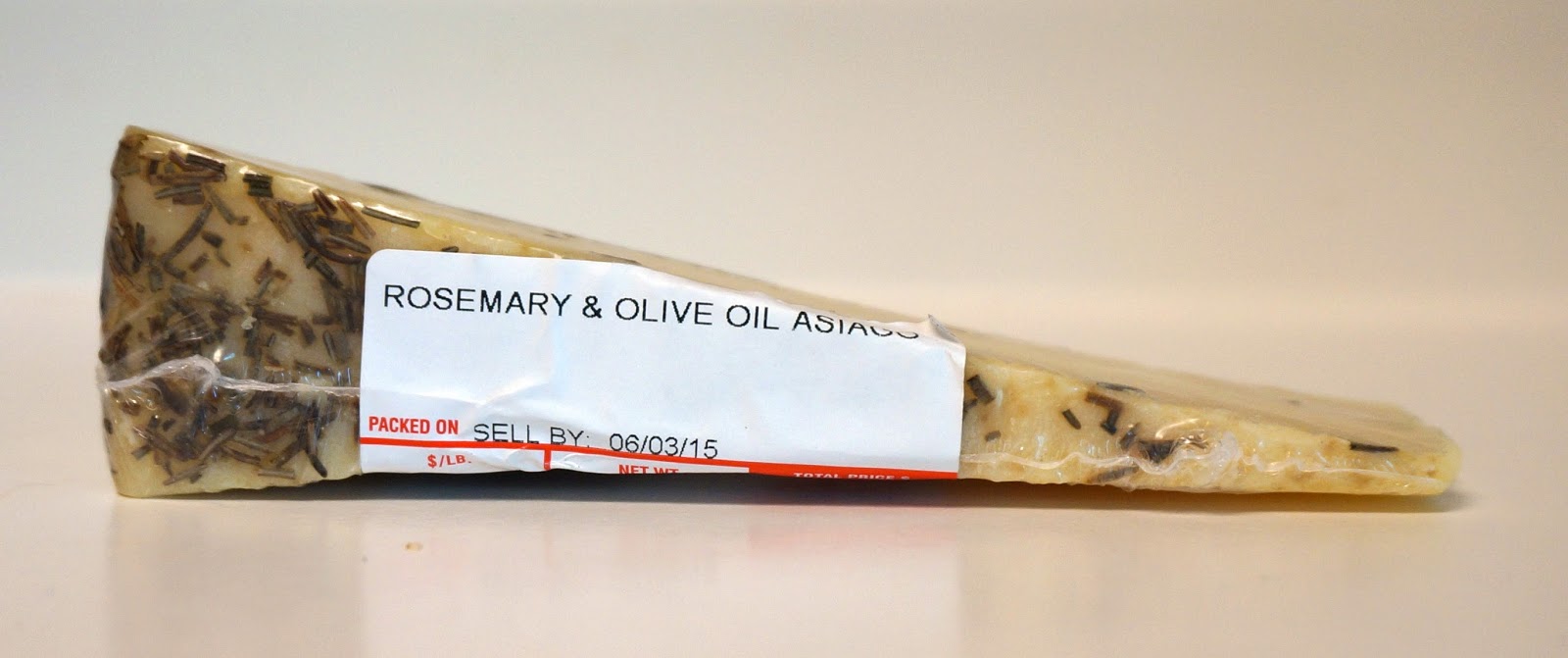 Exploring Trader Joe's Trader Joe's Asiago Cheese With Rosemary