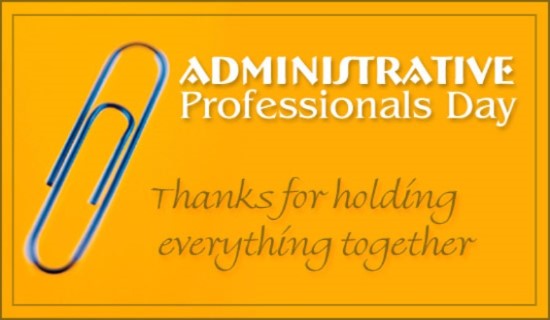 tort talk dont forget administrative professionals day is today administrative professional days
