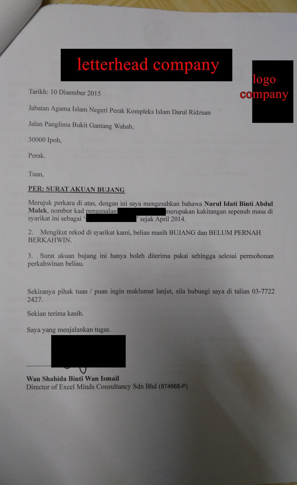 Cara cara isi borang nikah online 2015 : Perak & Johor ...