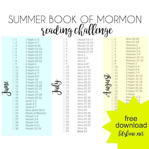 Book Of Mormon Reading Chart 100 Days
