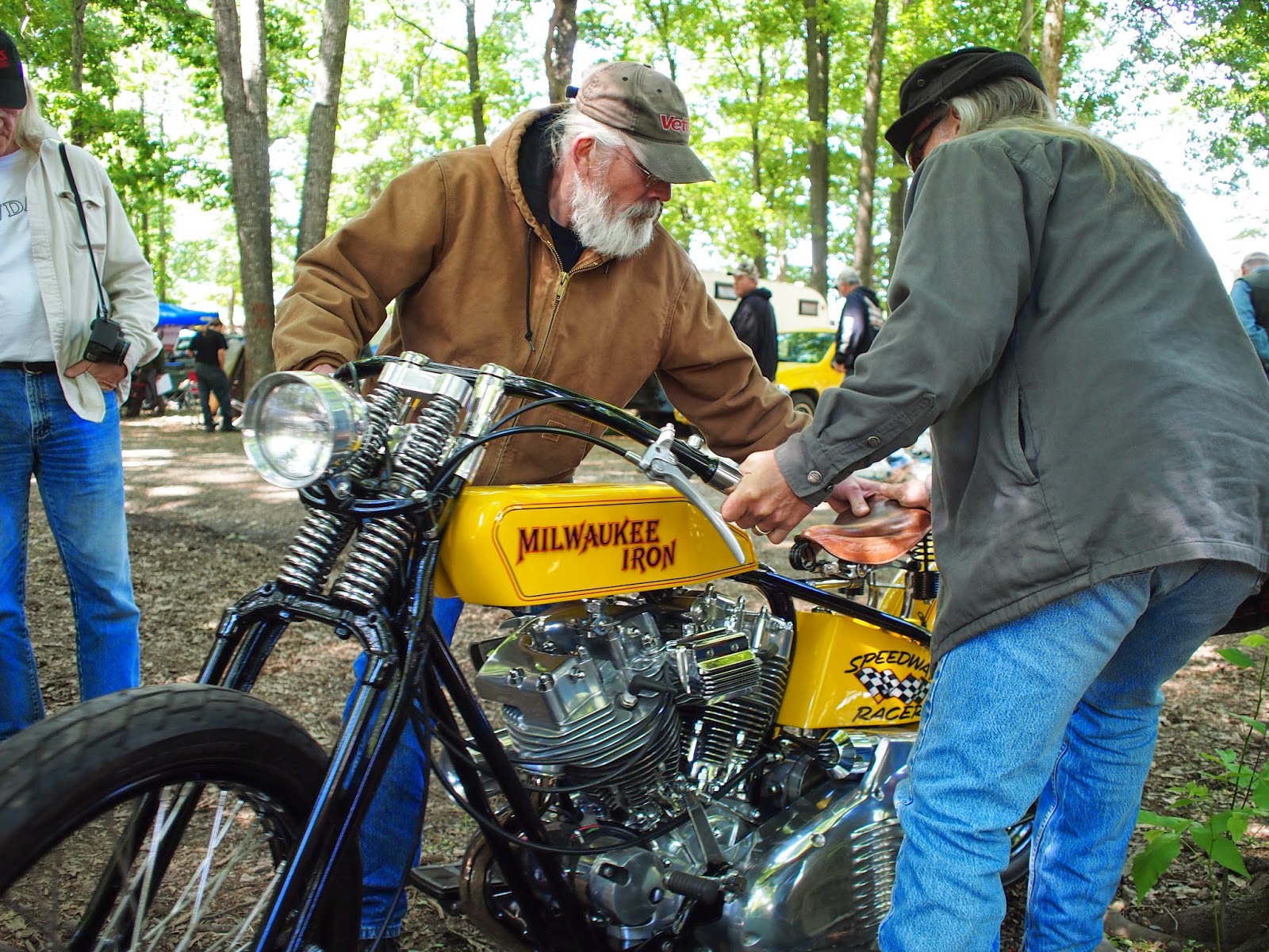 Ton Up NC: Antique Motorcycle Club of America: Southern National Meet 5