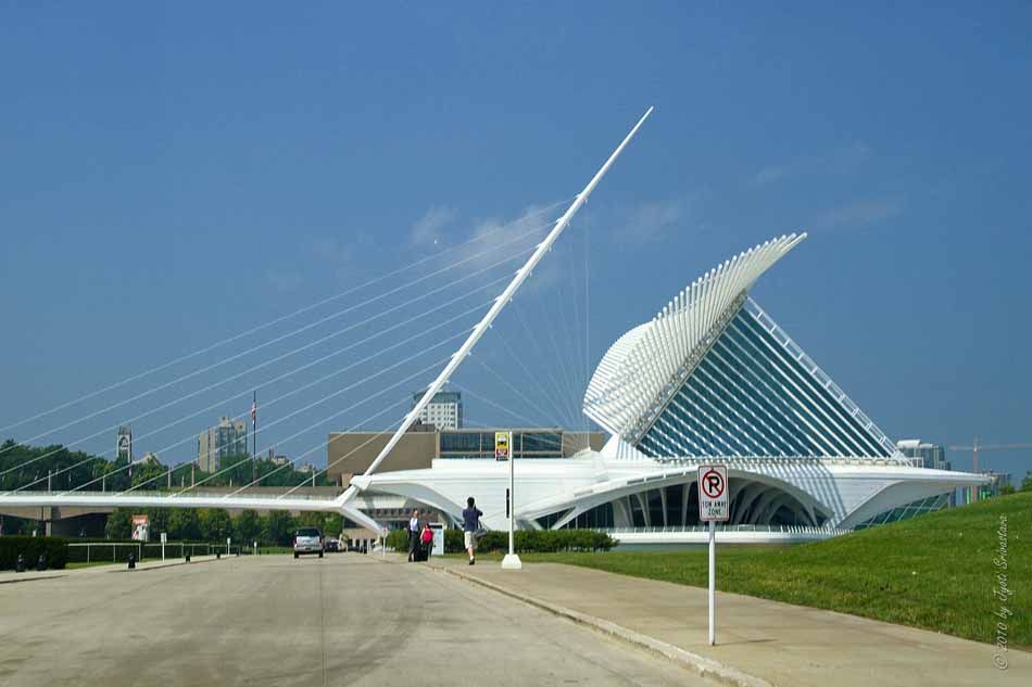 Chicago - Architecture & Cityscape: Milwaukee Art Museum ...