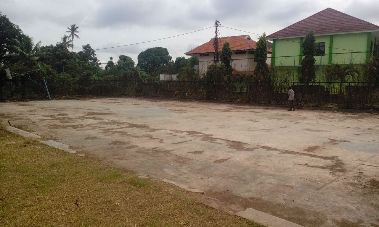 Pengecatan Lapangan Multyfungsi Kampus UPI Serang Banten | :: Spesialis ...