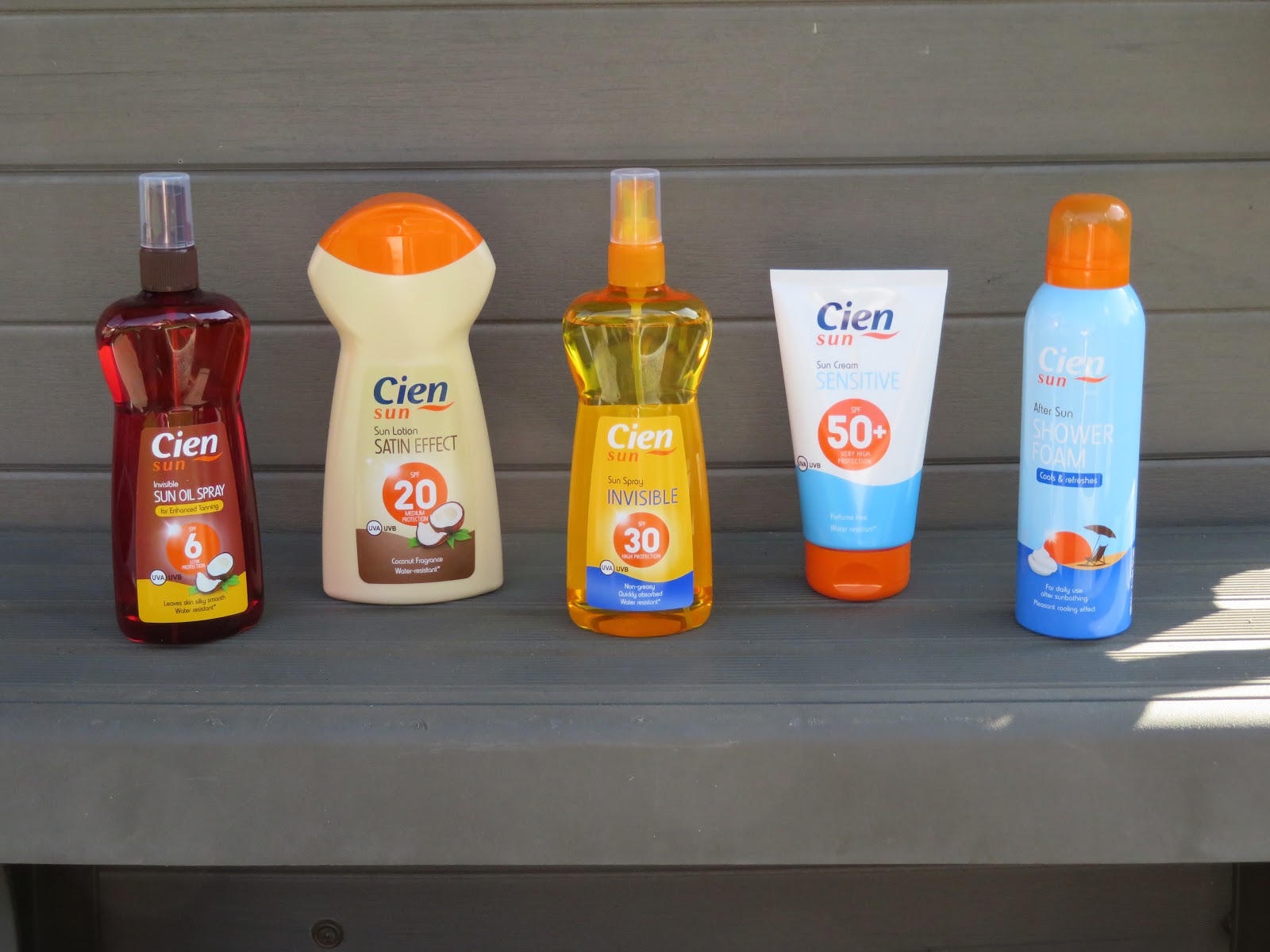 Beautytestersofie Cien Sun collectie by Lidl