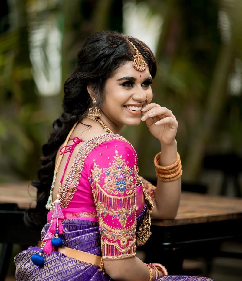 Meenakshi Govindharajan in Latest bridal saree photos