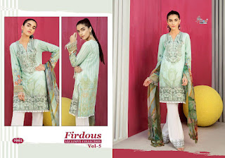 Shree Fab Firdous vol 5 Pakistani Suits wholesaler