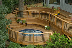 Patios y Jardines : PATIO DE MADERA DISEÑOS Y MANTENIMIENTO